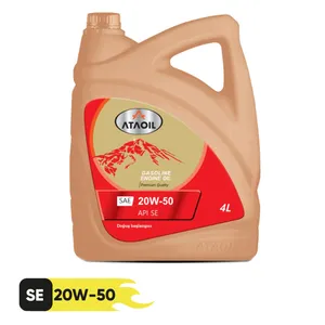 روغن موتور بنزینی آتا اویل مدل 20w-50 se حجم 4 لیتر روغن موتور بنزینی آتا اویل مدل 20w-50 se حجم 4 لیتر - خودرو و موتورسیکلت