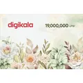 کارت هدیه دیجی کالا به ارزش 19.000.000 تومان طرح گل - کارت هدیه