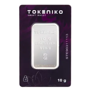 شمش نقره توکنیکو مدل STE-10 شمش نقره توکنیکو مدل STE-10 - طلا و نقره