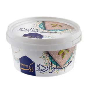 حلوا ارده سنتی با پودر پسته راوک - 700 گرم حلوا ارده سنتی با پودر پسته راوک - 700 گرم - محصولات بومی و محلی