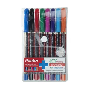 خودکار پنتر مدل نانو آنتی باکتریال کد DP-105 بسته 8 عددی خودکار پنتر مدل نانو آنتی باکتریال کد DP-105 بسته 8 عددی - کتاب، لوازم تحریر و هنر