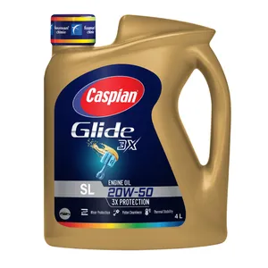 روغن موتور خودرو 4 لیتری، 20W-50، ساخت معدنی، برند کاسپین، کیفیت SL، مدل Super Motor Oil روغن موتور خودرو 4 لیتری، 20W-50، ساخت معدنی، برند کاسپین، کیفیت SL، مدل Super Motor Oil - خودرو و موتورسیکلت