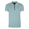 پولوشرت آستین کوتاه مردانه باینت مدل 821-1 رنگ سبزآبی روشن - مد و پوشاک