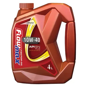 روغن موتور خودرو 4 لیتری، 10W-40، ساخت تمام سنتتیک، برند فلومکس، کیفیت SN، مدل Turbo Plus روغن موتور خودرو 4 لیتری، 10W-40، ساخت تمام سنتتیک، برند فلومکس، کیفیت SN، مدل Turbo Plus - خودرو و موتورسیکلت