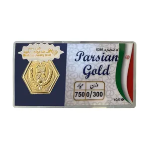 سکه طلا گرمی 18 عیار پارسیان طلا و جواهر مشهد مدل K340 سکه طلا گرمی 18 عیار پارسیان طلا و جواهر مشهد مدل K340 - طلا و نقره