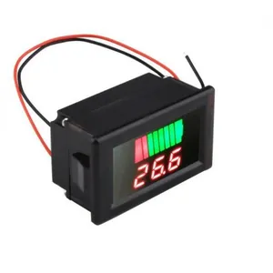 نمایشگر ولتاژ و سطح شارژ باتری مدل J128 نمایشگر ولتاژ و سطح شارژ باتری مدل J128 - ابزار آلات و تجهیزات