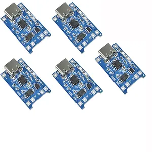 ماژول شارژ باتری لیتیومی مدل TP-4056TYPEC بسته 5 عددی ماژول شارژ باتری لیتیومی مدل TP-4056TYPEC بسته 5 عددی - ابزار آلات و تجهیزات