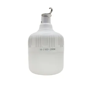 چراغ آویز چادر مدل شارژی کد led-bulb-200W چراغ آویز چادر مدل شارژی کد led-bulb-200W - ورزش و سفر
