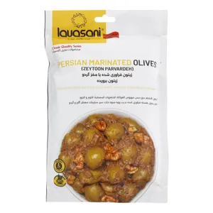 زیتون پرورده با مغز گردو لواسانی - 500 گرم زیتون پرورده با مغز گردو لواسانی - 500 گرم - کالای خوراکی و اساسی
