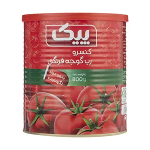رب گوجه فرنگی پیک مقدار 800 گرم رب گوجه فرنگی پیک مقدار 800 گرم - کالای خوراکی و اساسی