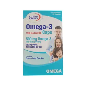 کپسول ژلاتینی امگا 3 یوروویتال بسته 30 عددی کپسول ژلاتینی امگا 3 یوروویتال بسته 30 عددی - زیبایی و سلامت