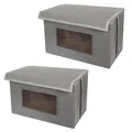 باکس نظم دهنده لباس مدل S2-50-30-30 بسته 2 عددی باکس نظم دهنده لباس مدل S2-50-30-30 بسته 2 عددی - خانه و آشپزخانه