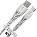 کابل تبدیل USB به USB-C بیاند مدل BUC-302 FAST CHARGE طول 2 متر کابل تبدیل USB به USB-C بیاند مدل BUC-302 FAST CHARGE طول 2 متر - موبایل