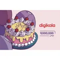 کارت هدیه دیجی کالا به ارزش 9.000.000 تومان طرح تولد - کارت هدیه