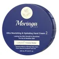 کرم آبرسان دست مورینگا امو مدل 2 مخصوص پوست خشک و حساس، حاوی کره کاکائو، روغن دانه مورینگا، آرگان، هسته انگور و دانه آفتاب‌گردان، حجم 250 میلی‌لیتری - زیبایی و سلامت