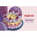 کارت هدیه دیجی کالا به ارزش 19.000.000 تومان طرح تولد - کارت هدیه