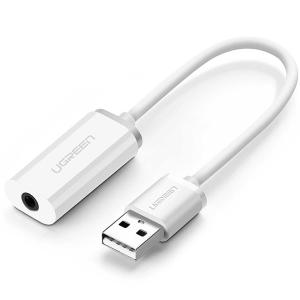 کابل انتقال صدای USB به جک 3.5 میلیمتری یوگرین US206 30712 کابل انتقال صدای USB به جک 3.5 میلیمتری یوگرین US206 30712 -
