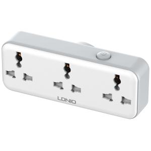 چندراهی برق دیواری 2500 وات 3 سوکت، یک USB و یک Type-C فست شارژ 30 وات الدنیو SC3317 چندراهی برق دیواری 2500 وات 3 سوکت، یک USB و یک Type-C فست شارژ 30 وات الدنیو SC3317 -