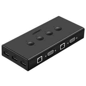 سوییچ KVM VGA چهار پورت یوگرین CM154 سوییچ KVM VGA چهار پورت یوگرین CM154 -
