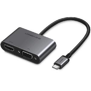 مبدل تایپ سی به اچدیامآی و ویجیای یوگرین CM162 50505 مبدل تایپ سی به اچدیامآی و ویجیای یوگرین CM162 50505 -