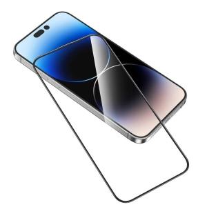 محافظ صفحه نمایش ایربگدار آیفون 15 پرو 3 بعدی گرین لاین GN3DSHD15PCL محافظ صفحه نمایش ایربگدار آیفون 15 پرو 3 بعدی گرین لاین GN3DSHD15PCL -