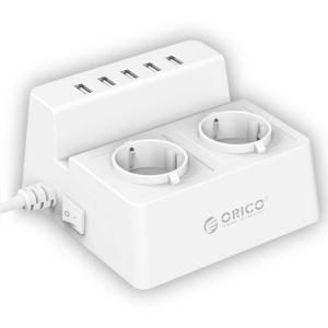 چند راهی برق و شارژر USB رومیزی اوریکو ODC-2A5U-V1-EU چند راهی برق و شارژر USB رومیزی اوریکو ODC-2A5U-V1-EU -