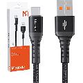 کابل شارژ سریع یو‌اس‌بی به تایپ‌سی 60 وات 3 آمپر 3 متری مک دودو CA-227 - 