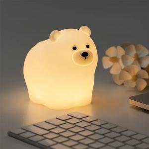 چراغ خواب فانتزی رومیزی شارژی طرح خرس Bear چراغ خواب فانتزی رومیزی شارژی طرح خرس Bear -