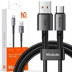 کابل شارژ USB به Type-C فست شارژ 100 وات 6 آمپر 1.8 متر مک دودو CA-3590 کابل شارژ USB به Type-C فست شارژ 100 وات 6 آمپر 1.8 متر مک دودو CA-3590 -