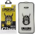 گلس شیشه ای تمام چسب  5 بعدی آیفون 16 موکسون KINGKONG - 