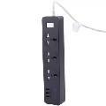 چند راهی برق ارت دار سه سوکت و سه یو اس بی پرووان PPS615U - 