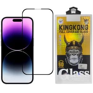 گلس شیشه ای تمام صفحه آیفون 15 پرو موکوسون KINGKONG گلس شیشه ای تمام صفحه آیفون 15 پرو موکوسون KINGKONG -