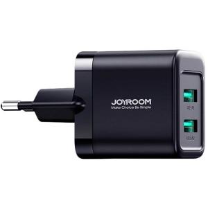 شارژر دیواری دو پورت یو اس بی 12 وات جویروم JR-TCN01EU شارژر دیواری دو پورت یو اس بی 12 وات جویروم JR-TCN01EU -