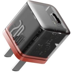 شارژر دیواری فست شارژ تایپ سی 20 وات طرح شفاف بیسوس CCGAN20C5-M شارژر دیواری فست شارژ تایپ سی 20 وات طرح شفاف بیسوس CCGAN20C5-M -