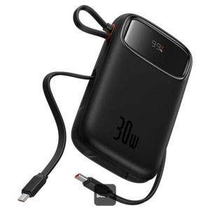 پاوربانک 10000 میلیآمپر USB و تایپسی 30 وات بیسوس Qpow 2 PPQD4-10C پاوربانک 10000 میلیآمپر USB و تایپسی 30 وات بیسوس Qpow 2 PPQD4-10C -