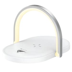 شارژر وایرلس فست شارژ و چراغ خواب رومیزی پرووان PWL815 شارژر وایرلس فست شارژ و چراغ خواب رومیزی پرووان PWL815 -