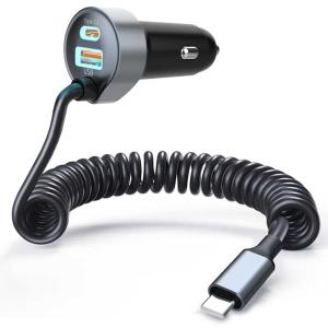شارژر فندکی 65 وات دو پورت پرووان با کابل تایپ سی PCG27 شارژر فندکی 65 وات دو پورت پرووان با کابل تایپ سی PCG27 -