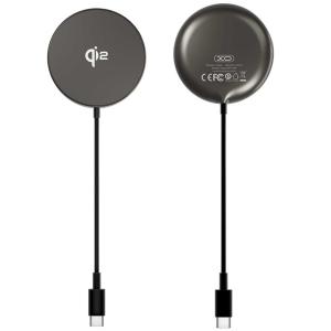 شارژر بی سیم آیفون 15 وات ایکس او با کابل تایپ سی 1.2 متری CX029 شارژر بی سیم آیفون 15 وات ایکس او با کابل تایپ سی 1.2 متری CX029 -