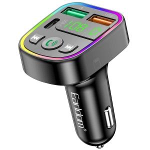 شارژر فندکی فست شارژ ماشین 3.1 آمپر و اف‌ام‌پلیر ارلدام M103 - 