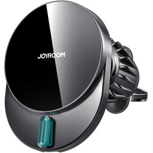 هولدر و شارژر وایرلس 15 وات گوشی موبایل داخل خودرو جویروم JR-ZS409 هولدر و شارژر وایرلس 15 وات گوشی موبایل داخل خودرو جویروم JR-ZS409 -