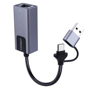 کارت تبدیل تا‌یپ‌سی و USB3.0 به LAN ارلدام ET-NC3 - 