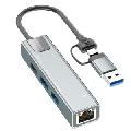 هاب USB و تایپ سی 4 پورت ارلدام ET-HUB23 - 