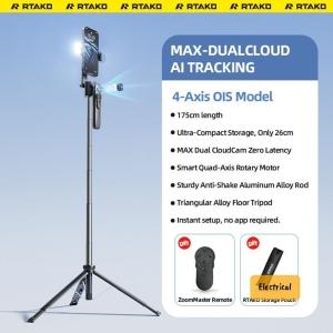 مونوپاد و سه پایه سلفی با قابلیت ردیابی 360 درجه آرتاکو AI-M18 مونوپاد و سه پایه سلفی با قابلیت ردیابی 360 درجه آرتاکو AI-M18 -
