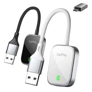 دانگل وایرلس اپل CarPlay و Android Auto یواسبی ارلدام CP03 با دانگل تایپسی دانگل وایرلس اپل CarPlay و Android Auto یواسبی ارلدام CP03 با دانگل تایپسی -