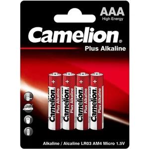 باتری نیم قلمی 4 عددی کملیون Plus Alkaline باتری نیم قلمی 4 عددی کملیون Plus Alkaline -