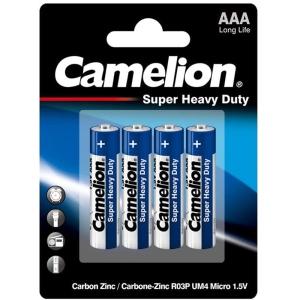 باتری نیم قلمی فوق سنگین کملیون Super Heavy Duty (4 عددی) باتری نیم قلمی فوق سنگین کملیون Super Heavy Duty (4 عددی) -
