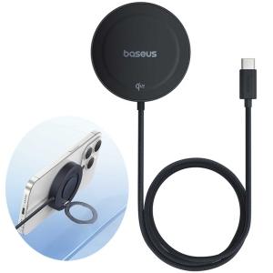 شارژر بیسیم مگنتی 15 وات بیسوس P10273300121 شارژر بیسیم مگنتی 15 وات بیسوس P10273300121 -