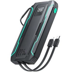 پاور بانک 10000 تایپ سی و لایتنیگ 22.5 وات جویروم JR-L017 پاور بانک 10000 تایپ سی و لایتنیگ 22.5 وات جویروم JR-L017 -