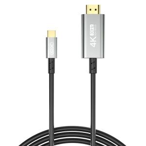 کابل تبدیل 180 سانتیمتری تایپ سی به اچ دی ام ایکس او GB019 کابل تبدیل 180 سانتیمتری تایپ سی به اچ دی ام ایکس او GB019 -