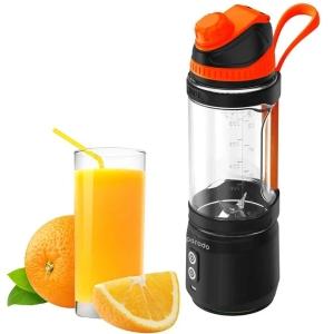 مخلوطکن و شیکر شارژی 700 میلیلیتر 240 وات پورودو PD-PBLNDR-WH مخلوطکن و شیکر شارژی 700 میلیلیتر 240 وات پورودو PD-PBLNDR-WH -
